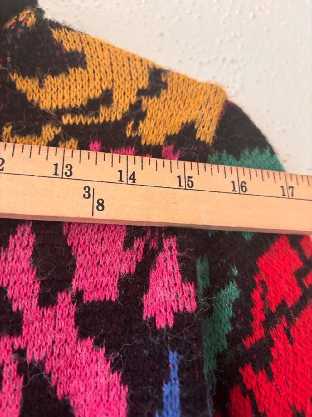 Farm Rio Multicolored Tropical Garden Mock Neck Sweater Dress Size M - Picture 8 of 10